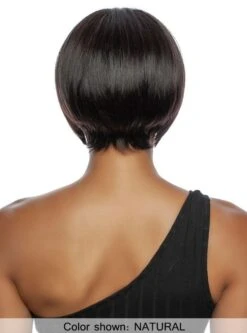 Mane Concept Trill 11A 100% Unprocessed Human Hair Full Wig - REFINED BOB WITH BANG 8" -Wig Shop tr11304m