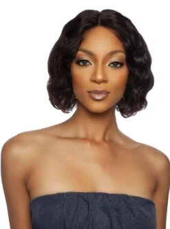 Mane Concept Trill 100% Unprocessed Human Hair HD Lace Front Wig - ROTATE PART BODY WAVE 10"