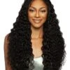 Mane Concept Trill 11A Human Hair HD Pre-Plucked Hairline Lace Front Wig - TRMP211 WATER WAVE 28 -Wig Shop trmp211 2m
