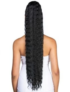 Harlem 125 Samba Wrap Ponytail Drawstring - SW004 9 Harlem 125 Samba Wrap Ponytail Drawstring - SW004 -Wig Shop web sw004 back 783x1024