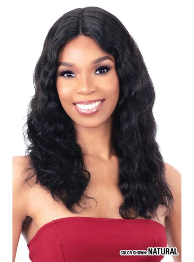 Model Model Haute 100% Human Hair HD Lace Frontal Wig - BODY WAVE 18 3 Model Model Haute 100% Human Hair HD Lace Frontal Wig - BODY WAVE 18