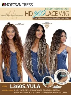 Motown Tress Persian 13x4.5 Frontal Lace HD 360 Lace Wig -Wig Shop yula11m 1
